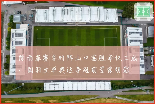 陈雨菲赛季对阵山口茜胜率仅三成，国羽女单奥运争冠前景蒙阴影