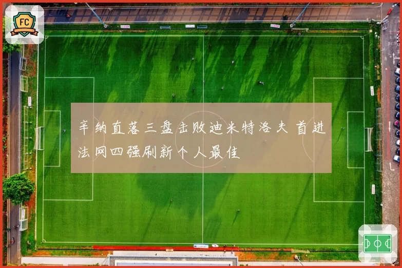 辛纳直落三盘击败迪米特洛夫 首进法网四强刷新个人最佳